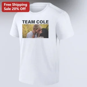 Team Cole Tee My Life With The Walter Boys Fan Merch Romantic Couple Gift for Women and Men available at our Los Angeles warehouse