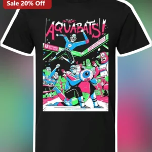 The Aquabats! Superhero Rock Band Graphic Tee available at our Los Angeles warehouse