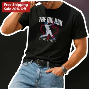 The Big Dak Tee Kazuma Okamoto Blue Jays Baseball Fan Gift available at our Los Angeles warehouse