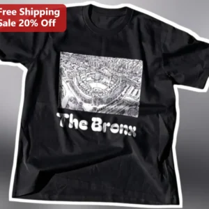 The Bronx Tee Yankee Stadium Map Graphic T-Shirt NYC Borough Pride Streetwear Gift for Men Women available at our Los Angeles warehouse