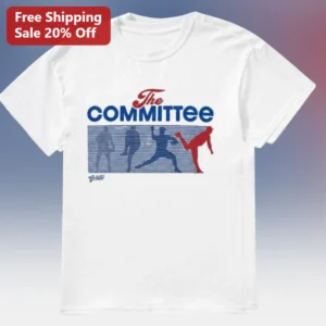 The Committee Tee Retro Baseball Pitcher Silhouette Shirt Gift for Baseball Fans and Little League P available at our Los Angeles warehouse