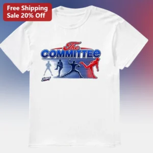 The Committee Tee Vintage Baseball Pitcher Silhouettes Graphic Shirt Gift for Baseball Fans available at our Los Angeles warehouse
