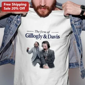 The Firm Of Gillogly Davis Succession Parody Graphic Tee For Lawyers available at our Los Angeles warehouse