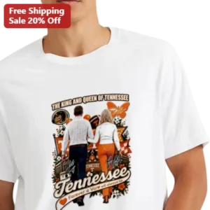 The King and Queen of Tennessee Forever a Vol Will Always Be Tee available at our Los Angeles warehouse