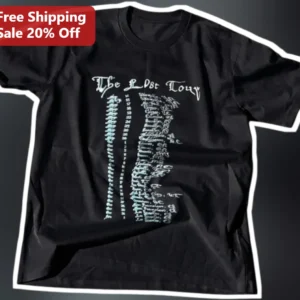 The Lost Tour Tee Vintage Distressed Gothic Band Merch Graphic T-Shirt available at our Los Angeles warehouse