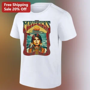 The Mavericks Band Tee Vintage Indian Ranch Concert Poster Graphic Shirt Gift for Country Music Fans available at our Los Angeles warehouse