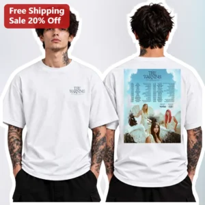 The Warning Everything's Tense Band Merch Graphic Tee for Fans available at our Los Angeles warehouse