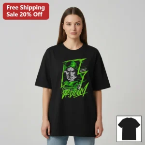 The World Will Know My Name Dr. Doom Tee, Marvel Villain Graphic Shirt, Doctor Doom Comic Book Fan G available at our Los Angeles warehouse