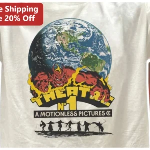 Theatre No. 1 A Motionless Pictures Gothic Metal Band Tee available at our Los Angeles warehouse