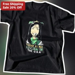 There Is No Fascism In The U.S.A Katara Avatar Tee Political Protest Shirt available at our Los Angeles warehouse