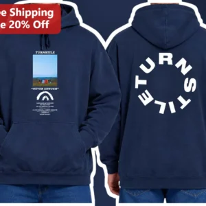 Turnstile NEVER ENOUGH Album Cover Graphic Hoodie available at our Los Angeles warehouse