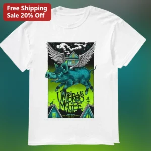 Umphrey's McGee Summer Tour 2026 Tee Winged Pig Graphic Jam Band Concert Gift for Fans available at our Los Angeles warehouse