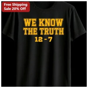 We Know The Truth Tee Drakeo The Ruler Inspired Hip Hop Graphic Shirt available at our Los Angeles warehouse