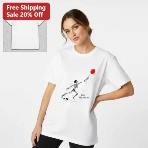 Well That Went Well Skeleton Lost Balloon Tee, Funny Sarcastic Halloween Shirt, Dark Humor Gift available at our Los Angeles warehouse