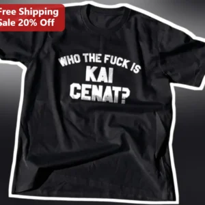 Who The Fuck Is Kai Cenat Funny Streamer Meme Tee available at our Los Angeles warehouse