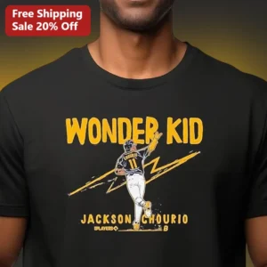 Wonder Kid Tee Personalized Baseball Player Gift for Youth Boys Girls available at our Los Angeles warehouse