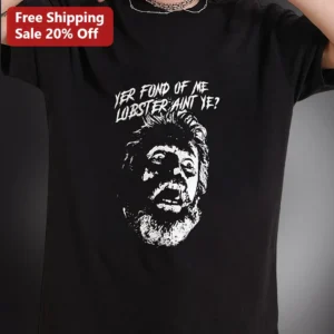 Yer Fond Of Me Lobster Ain't Ye Captain Jack Sparrow Graphic Tee available at our Los Angeles warehouse