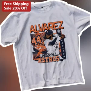 Yordan Alvarez Houston Astros Tee Baseball Fan Gift available at our Los Angeles warehouse