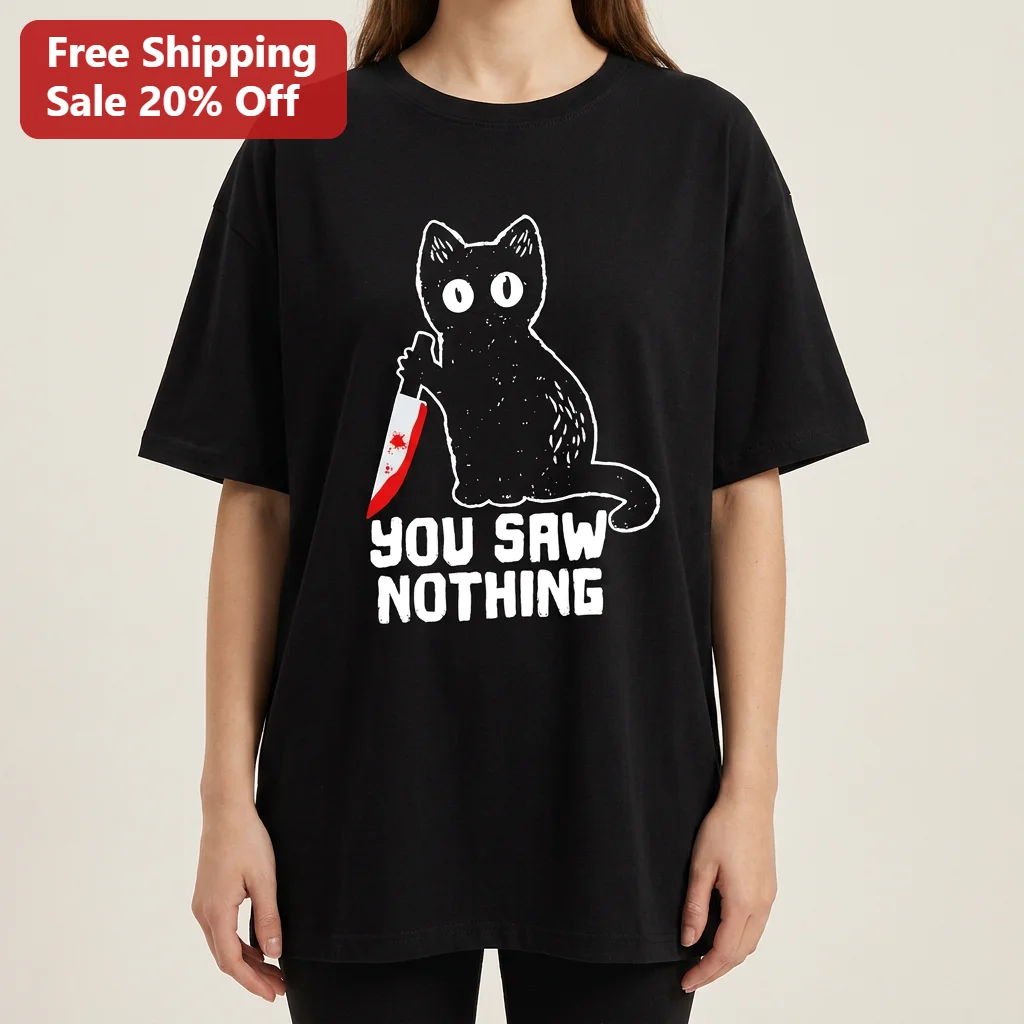 YOU SAW NOTHING Tee Tee — Los Angeles YOU SAW NOTHING Tee Tee available at our Los Angeles warehouse