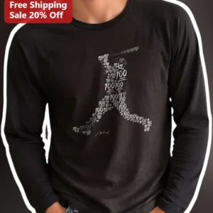 Emoji Air Jordan Jumpman Michael Jordan Signature Long Sleeve Shirt available at our Los Angeles warehouse
