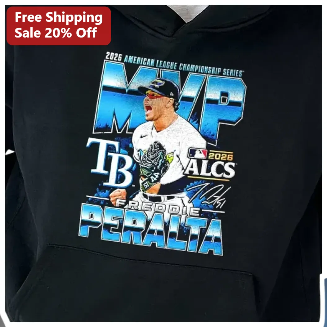 2026 American League Championship Series MVP Freddie Peralta TB Rays Hoodie