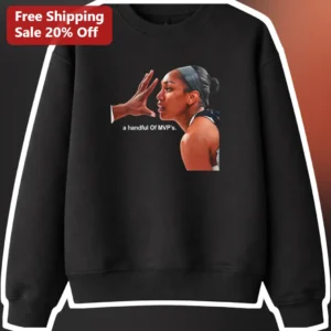 A Handful Of MVPs Napheesa Collier WNBA Sweatshirt available at our Los Angeles warehouse