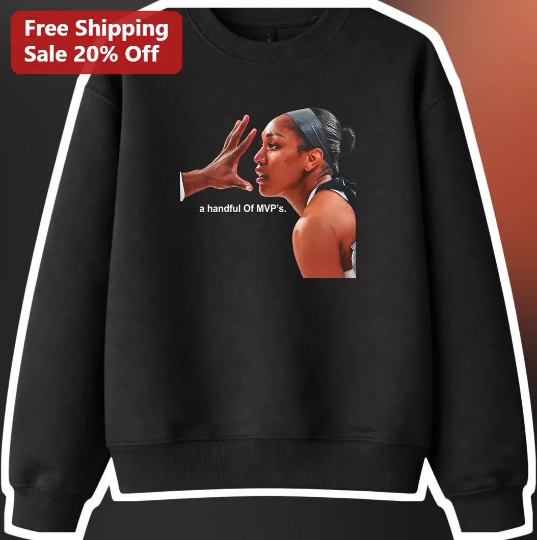 A Handful Of MVPs Napheesa Collier WNBA Sweatshirt — Los Angeles A Handful Of MVPs Napheesa Collier WNBA Sweatshirt available at our Los Angeles warehouse