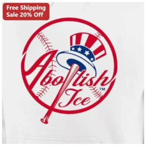 Abolish Ice Hoodie Funny Anti Hockey Sports Rivalry Gift for Men Women available at our Los Angeles warehouse