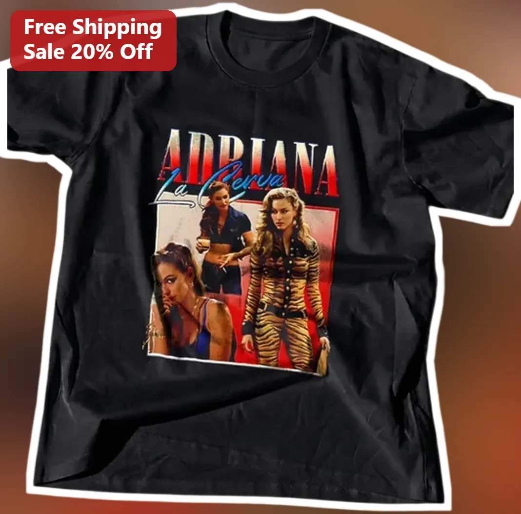 Adriana La Cerva Sopranos Character Graphic Tee for Fans — Los Angeles Adriana La Cerva Sopranos Character Graphic Tee for Fans available at our Los Angeles warehouse