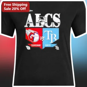 ALCS Guardians vs Rays Tee MLB American League Championship Series Baseball Playoff Fan Gear Gift available at our Los Angeles warehouse