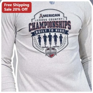 American Cross Country Championships Built To Rise Long Sleeve Shirt available at our Los Angeles warehouse