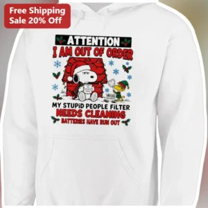 Attention I Am Out of Order Funny Snoopy...