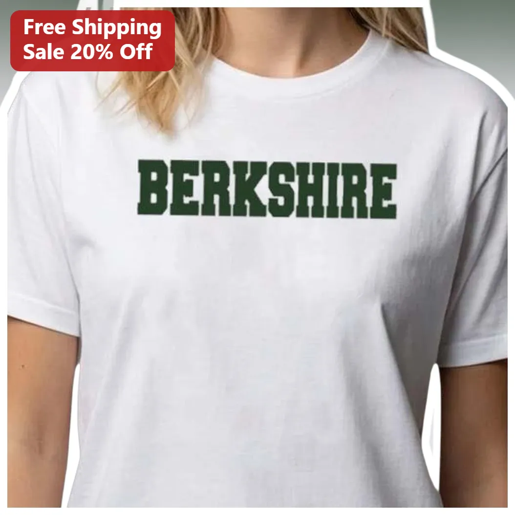 Berkshire Collegiate Block Letter Tee White Varsity Style Gi — Los Angeles Berkshire Collegiate Block Letter Tee White Varsity Style Gift for Alumni Residents available at our Los Angeles warehouse