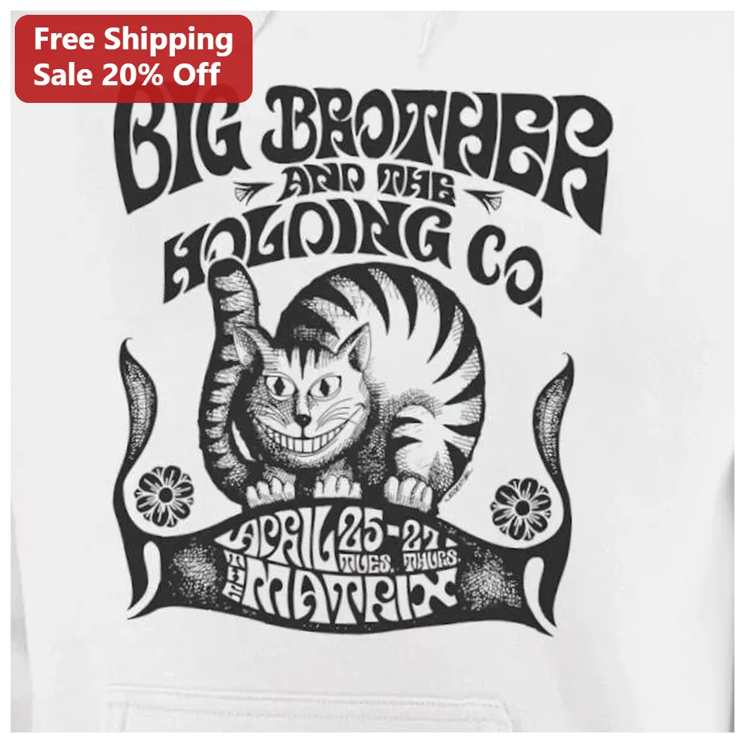 Big Brother And The Holding Company Janis Joplin Psychedelic — Los Angeles Big Brother And The Holding Company Janis Joplin Psychedelic Rock Hoodie available at our Los Angeles warehouse