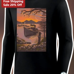 Billy Stangs Long Sleeve Tee Retro Concert Merch Country Music Band Shirt available at our Los Angeles warehouse