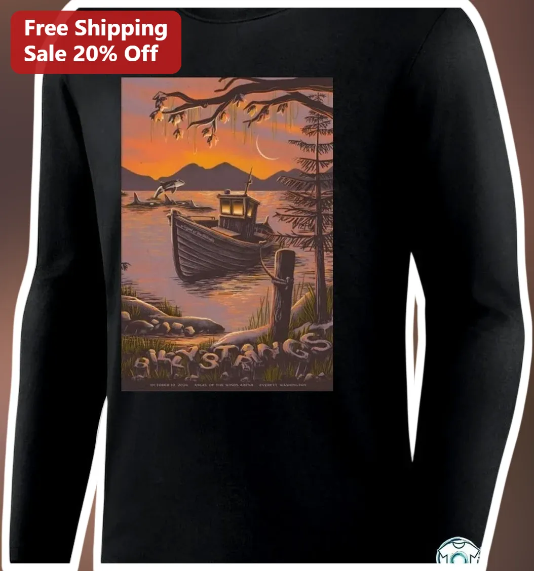 Billy Stangs Long Sleeve Tee Retro Concert Merch Country Mus — Los Angeles Billy Stangs Long Sleeve Tee Retro Concert Merch Country Music Band Shirt available at our Los Angeles warehouse