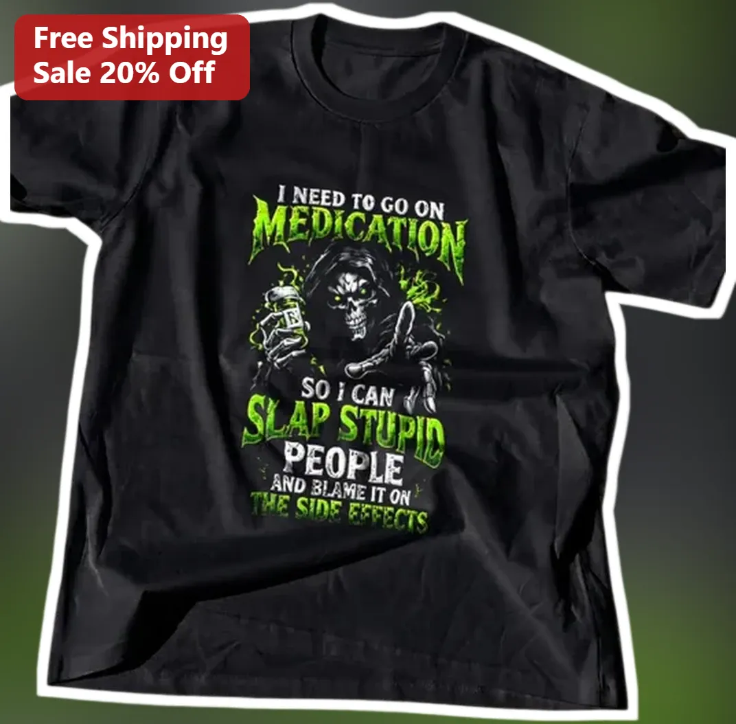Blame It On The Side Effects Funny Grim Reaper Tee Dark Humo — Los Angeles Blame It On The Side Effects Funny Grim Reaper Tee Dark Humor Sarcastic Gift available at our Los Angeles warehouse