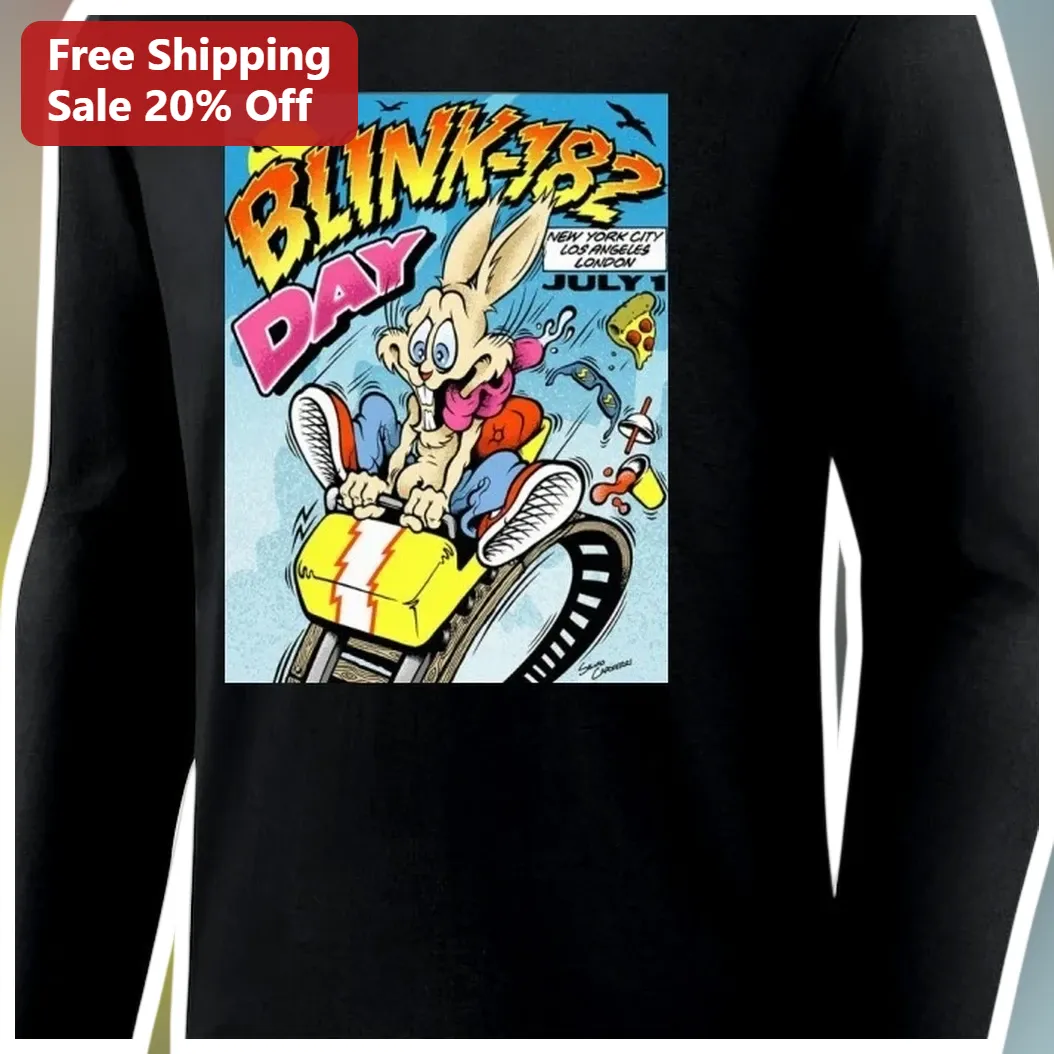 Day Long Sleeve Shirt Sergio Aragonés Rabbit Graphic Punk Rock Merch available at our Los Angeles warehouse