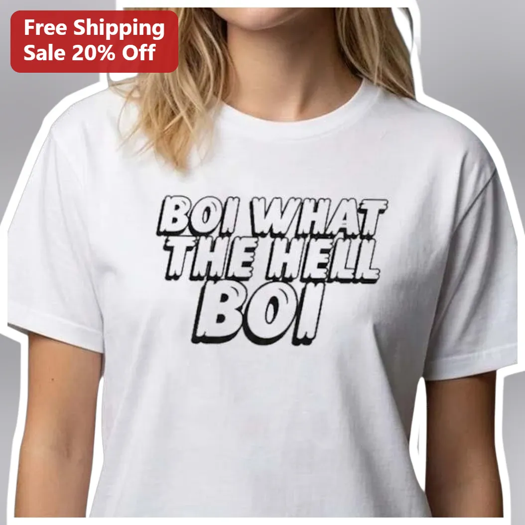 Boi What The Hell Boi Meme Tee Viral TikTok Sound Effect Shi — Los Angeles Boi What The Hell Boi Meme Tee Viral TikTok Sound Effect Shirt available at our Los Angeles warehouse