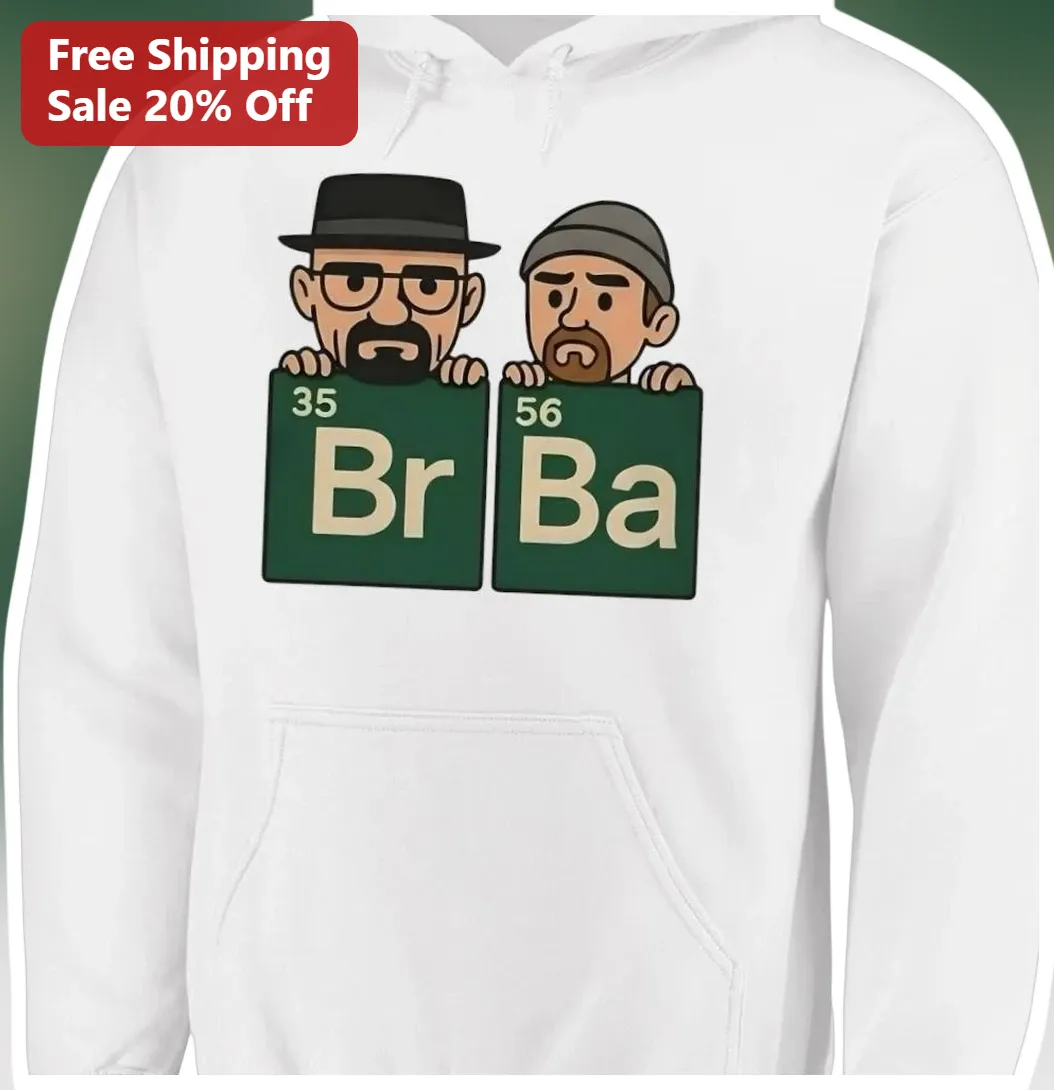 Breaking Bad Heisenberg Jesse Pinkman Periodic Table Br Ba H — Los Angeles Breaking Bad Heisenberg Jesse Pinkman Periodic Table Br Ba Hoodie available at our Los Angeles warehouse