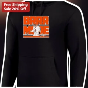 BRRR Mode Jayden Daniels Hoodie Washington Commanders NFL...