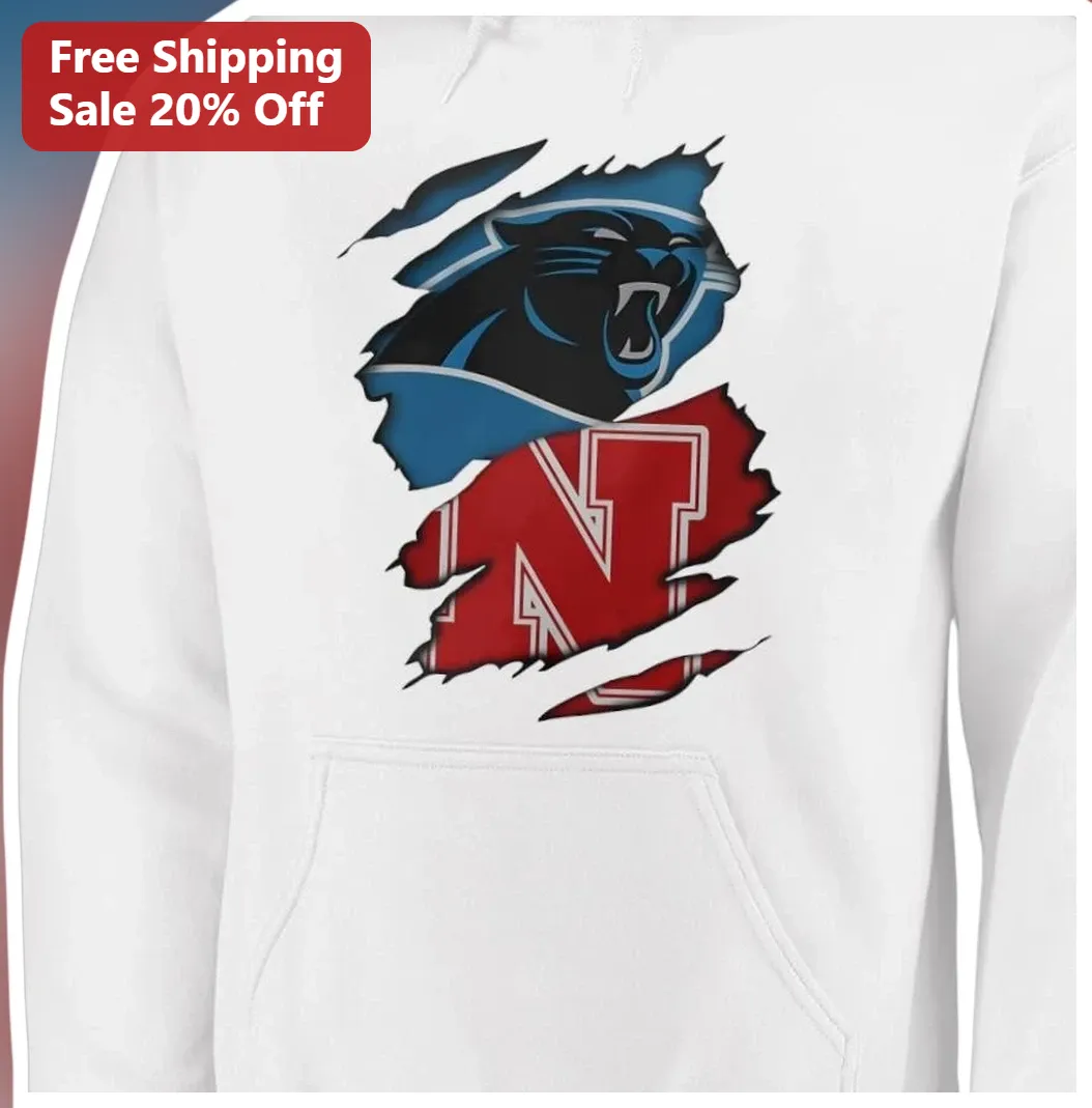 Carolina Panthers Nebraska Huskers Hoodie Matt Rhule Heinric — Los Angeles Carolina Panthers Nebraska Huskers Hoodie Matt Rhule Heinrich Haarberg Crossover Fan Apparel available at our Los Angeles warehouse