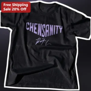 CHENSANITY Tee Kaitlyn Chen Golden State Valkyries Fan Apparel Graphic T-Shirt available at our Los Angeles warehouse