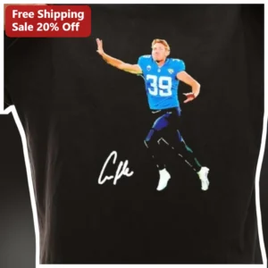 Christian Fauria Signature Tee Detroit Lions NFL Tight End #39 Super Bowl Champion Fan Gift available at our Los Angeles warehouse
