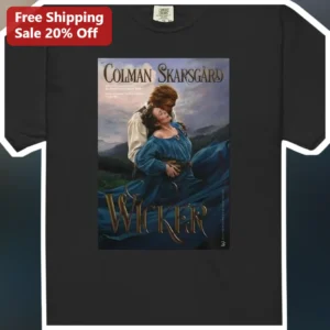 Colman Skarsgård Wicker Movie Tee Indie Film Fan Gift Black Cotton Shirt available at our Los Angeles warehouse