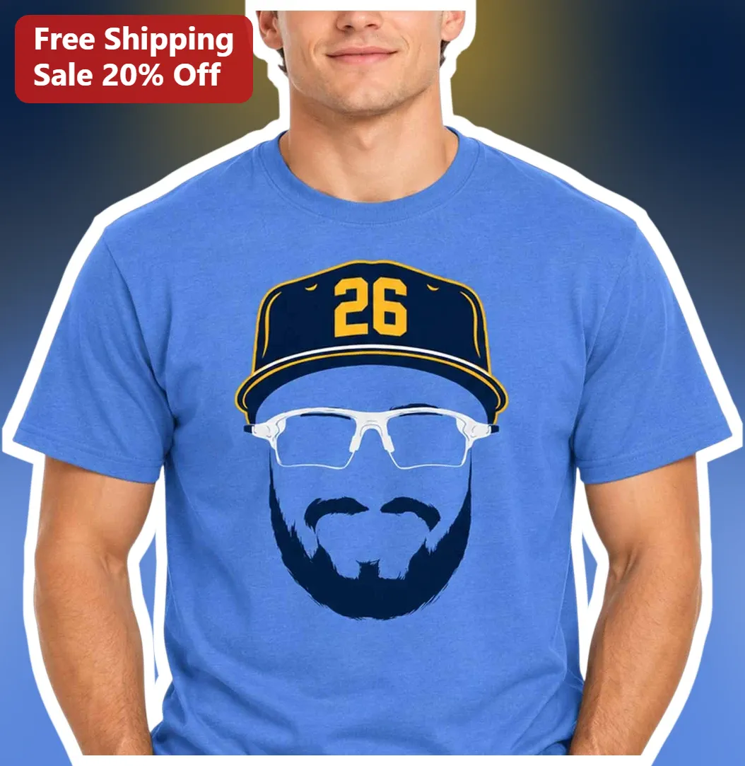 Custom Baseball Player Face Portrait Tee Personalized Athlete Caricature Gift for Men Women available at our Los Angeles warehouse
