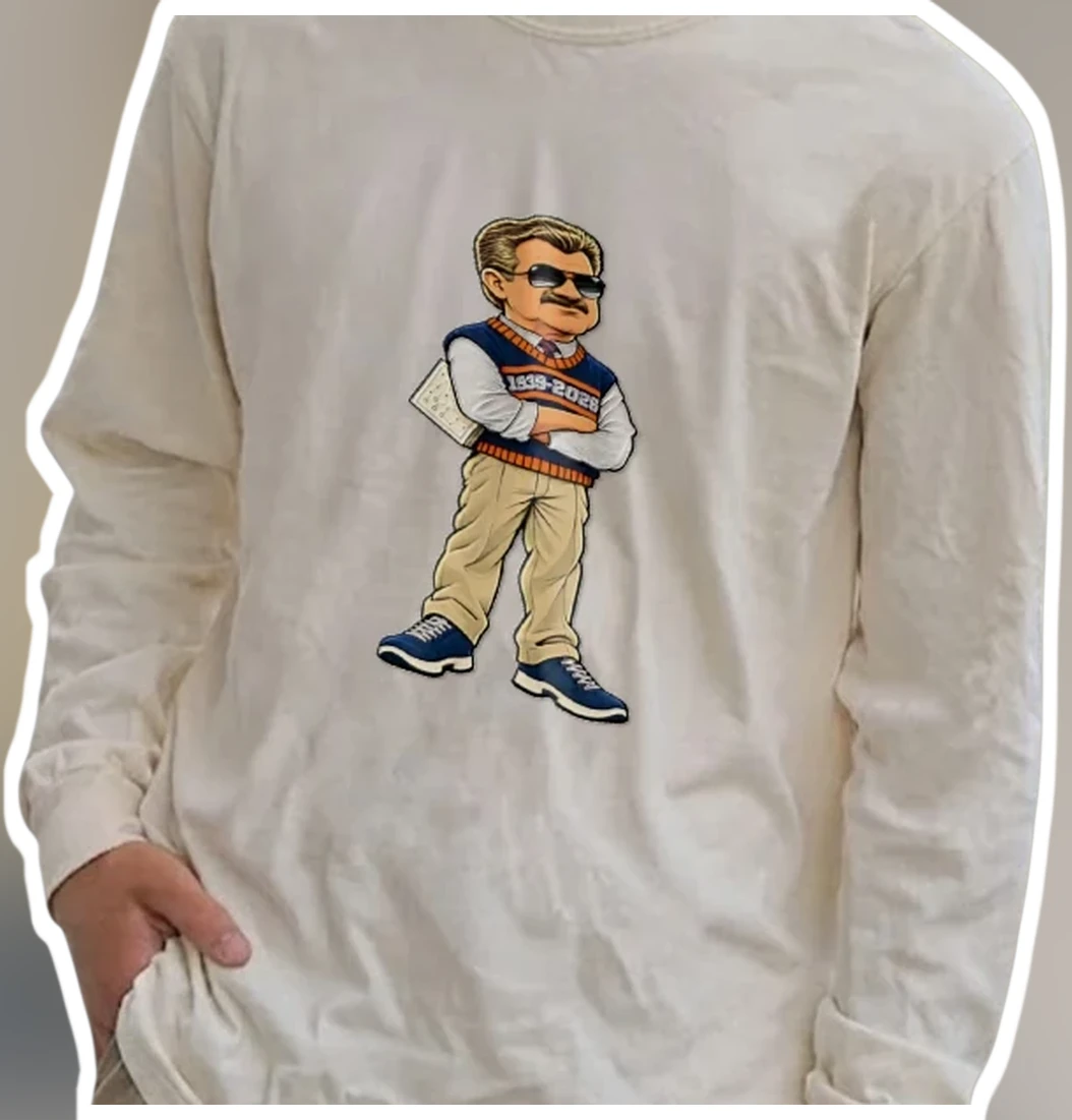Custom Dad Caricature Long Sleeve Tee Personalized Funny Big — Los Angeles Custom Dad Caricature Long Sleeve Tee Personalized Funny Big Head Cartoon Gift from Photo available at our Los Angeles warehouse