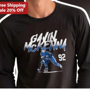 Custom Hockey Player Name Number Long Sleeve Tee Personalized Jersey Style Shirt Gift available at our Los Angeles warehouse