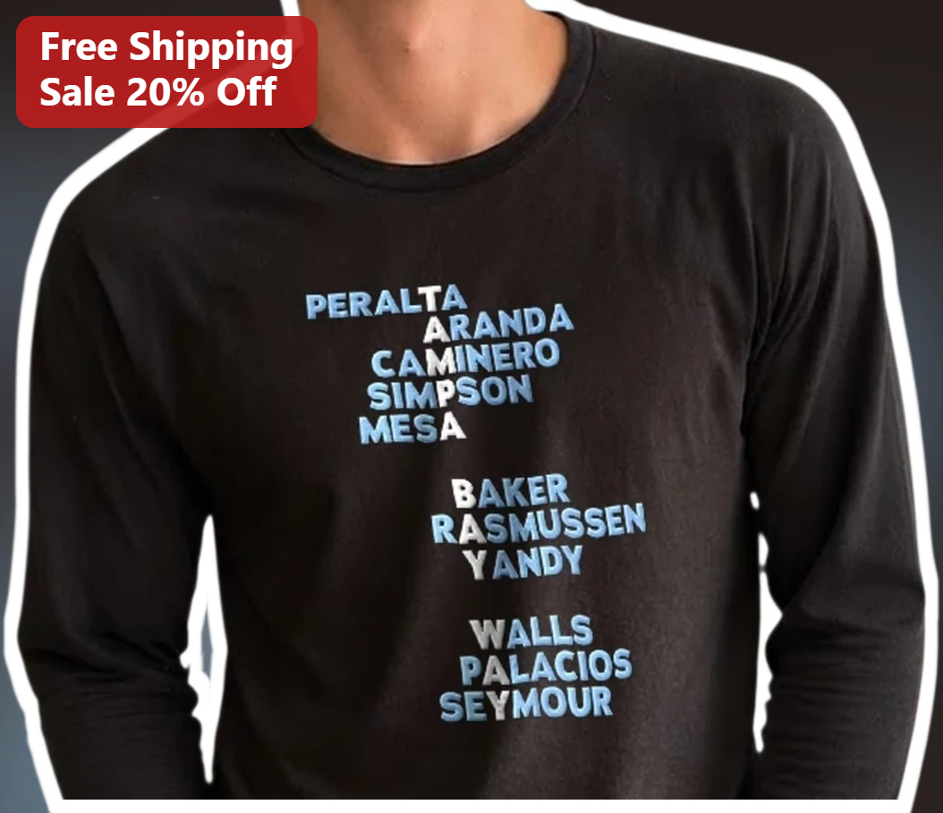 Custom Name List Long Sleeve Tee Personalized Team Roster Sh — Los Angeles Custom Name List Long Sleeve Tee Personalized Team Roster Shirt Group Gift available at our Los Angeles warehouse