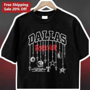 Dallas Forever Property Of Est 2016 Made In Dallas TX Vintage Distressed Graphic Tee available at our Los Angeles warehouse